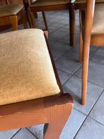 Tafel en 6 stoelen in de kerselaar., Huis en Inrichting, Complete eetkamers, Ophalen, Gebruikt