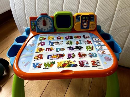 Vtech 3-in-1 magisch bureau, groen, Kinderen en Baby's, Speelgoed | Vtech, Zo goed als nieuw, 4 tot 6 jaar, Ophalen