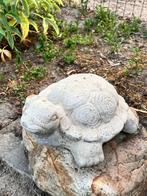 Stenen schildpad en vogeldrinkbakjes, Tuin en Terras, Ophalen
