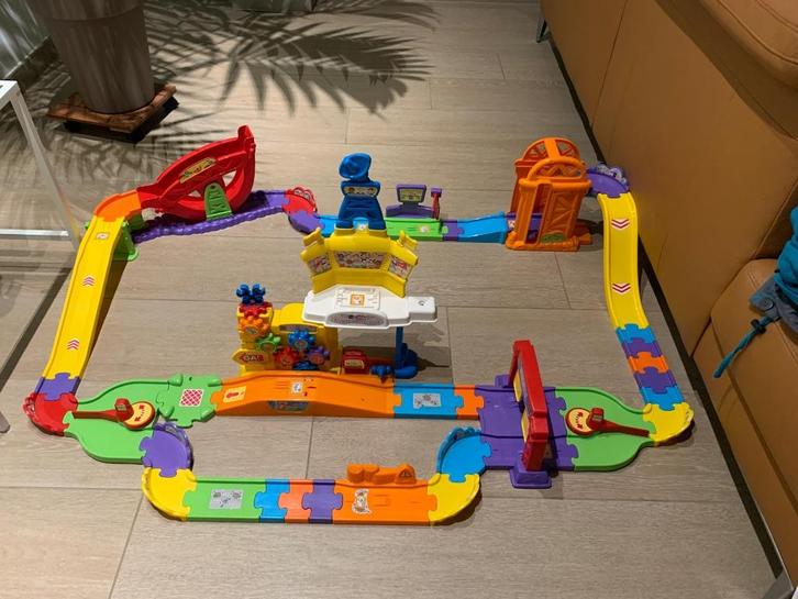 Toet toet super rc racecircuit, Kinderen en Baby's, Speelgoed | Vtech, Gebruikt, Ophalen