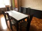 Eetplaats Crocus Evan, Huis en Inrichting, Ophalen, Gebruikt, Design, 4 tot 6 stoelen