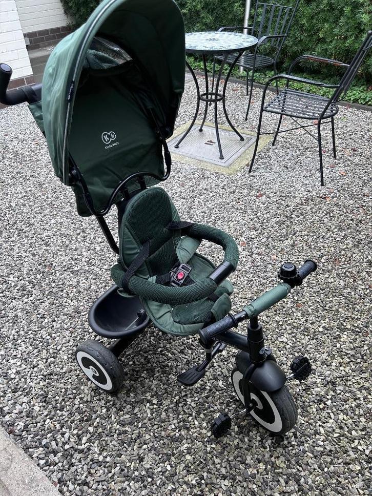 Kinderkraft Driewieler, Fietsen en Brommers, Fietsen | Driewielers, Gebruikt, Duwstang, Verstelbare zitting, Ophalen