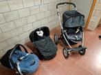 Buggy/ kinderwagen 3 in 1 van Maxi Cosi met 3 regenschermen, Kinderen en Baby's, Kinderwagens en Combinaties, Ophalen, Gebruikt