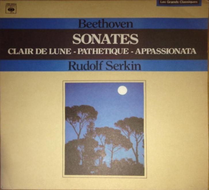 LP Serkin Beethoven piano sonates 1963 Mint, Cd's en Dvd's, Vinyl | Klassiek, Zo goed als nieuw, Ophalen of Verzenden