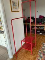 Kledingrek IKEA Nikkeby in rood metaal, Kleding | Dames, Kledingrekken, Ophalen, Zo goed als nieuw