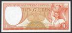 Suriname 1963 10 Gulden bankbiljet (reguliere uitgifte) UNC, Postzegels en Munten, Bankbiljetten | Amerika, Verzenden, Zuid-Amerika