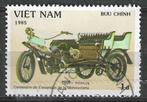 Vietnam 1985 - Yvert 592 - 100 jaar Moto - Frankrijk (ST), Postzegels en Munten, Postzegels | Azië, Verzenden