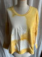 COS tie-dye shirt geel met wt, Envoi, Comme neuf, Taille 38/40 (M)