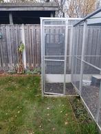 Aluminium voliere panelen, Ophalen, Zo goed als nieuw, Aluminium, Volière