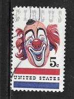 USA - Afgestempeld - Lot nr. 896 - Clown, Affranchi, Envoi, Amérique du Nord