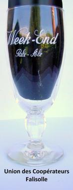 Union des coopérateurs  Falisolle  "Week-end", Collections, Enlèvement ou Envoi, Comme neuf, Verre ou Verres