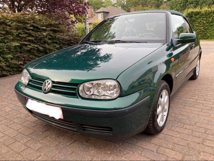 Volkswagen golf 3 cabrio, Auto's, Volkswagen, Particulier, ABS, Airbags, Airconditioning, Centrale vergrendeling, Elektrische buitenspiegels