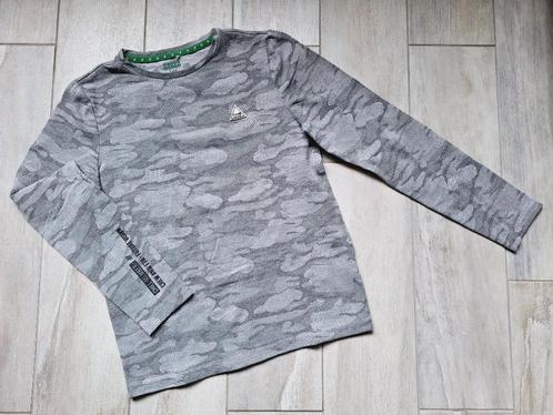 ★ M146 - Trui Fish & Chips, Kinderen en Baby's, Kinderkleding | Maat 146, Zo goed als nieuw, Jongen, Trui of Vest, Ophalen of Verzenden