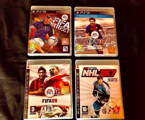 4 jeux PS3 NHL2K7/FIFA09/ FIFA13/FIFA STREET️️️️️Auchoix️✅♥️, Games en Spelcomputers, Games | Sony PlayStation 3, Nieuw, Sport
