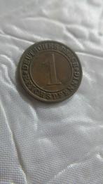Monnaie Munten 1 reichs pfennig 1934 A Blé Germany, Ophalen of Verzenden