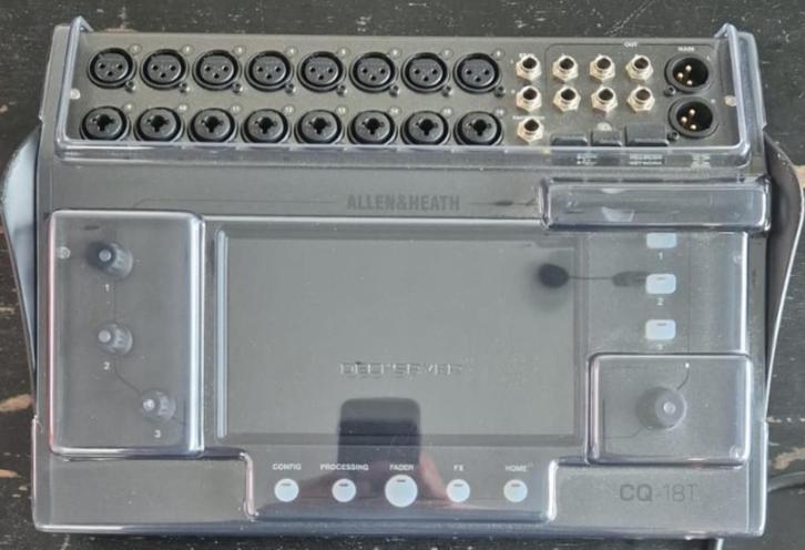 Allen & Heath cq18t (met decksaver), Muziek en Instrumenten, Mengpanelen, Zo goed als nieuw, 10 tot 20 kanalen, Microfooningang