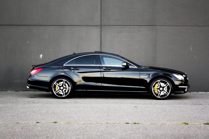 Mercedes-Benz CLS63 AMG, Auto's, Mercedes-Benz, Particulier, CLS, Benzine, Euro 5, 5 deurs, Automaat, Zwart, Zwart, Alcantara