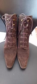 ESPIRIT Daim vintage enkellaarsjes chocolat bruin, Kleding | Dames, Schoenen, Bruin, Lage of Enkellaarzen, Ophalen of Verzenden