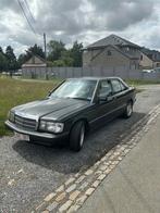 mercedes 190 diesel  2l5, Auto's, 4 zetels, Zwart, Mercedes-Benz, Grijs