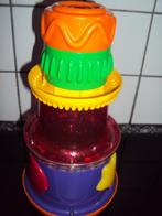3 leuke stapelpotjes met activiy.  Met bolletjes in, ...., Kinderen en Baby's, Ophalen of Verzenden, Gebruikt