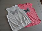 2 T-shirts Milla Star + Tom Tailor Maat 128, Kinderen en Baby's, Kinderkleding | Maat 128, Nieuw, Meisje, Shirt of Longsleeve