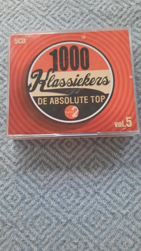 1000 klassiekers volume 5 (5cd), CD & DVD, CD | Compilations, Comme neuf, Pop, Enlèvement ou Envoi