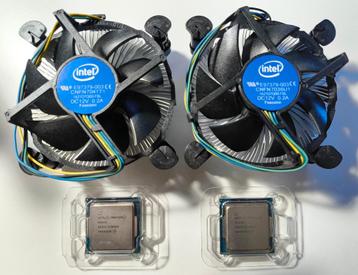 Lot 2x Intel Pentium G4400 LGA1151 - Avec ventilos & boites