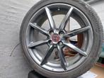 Alu velgen plus banden mazda mx5 17inch, Auto-onderdelen, Banden en Velgen, Ophalen, Gebruikt, 17 inch, Band(en)