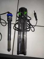 aquarium filter met zuurstof en  thermostaat  samen 30euro, Dieren en Toebehoren, Ophalen, Gebruikt, Filter of Co2