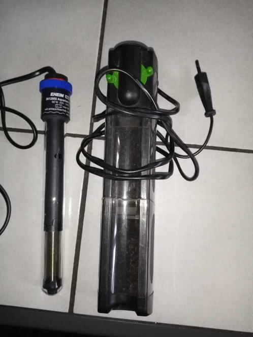 aquarium filter met zuurstof en  thermostaat  samen 30euro, Dieren en Toebehoren, Vissen | Aquaria en Toebehoren, Gebruikt, Filter of Co2