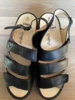 SANDAAL ZWART, Ophalen, Zwart, Sandalen of Muiltjes, Zo goed als nieuw