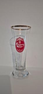 Carlsberg Beer Glas (Copenhagen) - Met Gouden Rand, Verzamelen, Biermerken, Ophalen