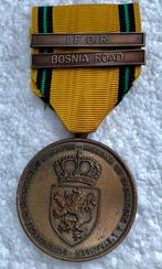 Medaille, Herinnering Med Buitenlandse missie, IFOR + BOSNIA, Enlèvement ou Envoi, Armée de terre, Ruban, Médaille ou Ailes