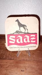 Brouwerij Saaz Old Beer Saucer, Viltje(s), Overige merken, Gebruikt, Ophalen of Verzenden