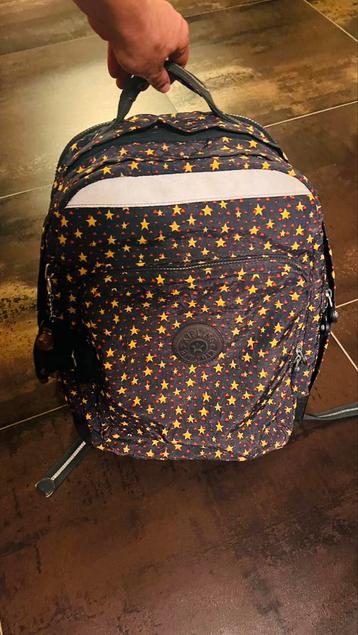 Kipling boekentas met 3 vakken + een bijpassende sporttas. beschikbaar voor biedingen