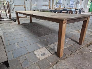 Deze Franse boerentafel als vergadertafel 360 cm  beschikbaar voor biedingen