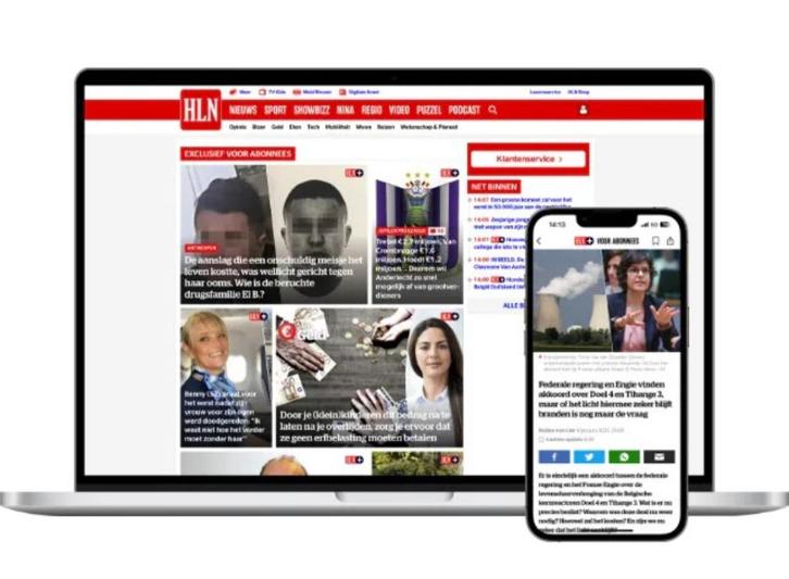HLN abonnement Digitaal om te delen, Boeken, Tijdschriften en Kranten, Nieuw, Krant, Ophalen of Verzenden