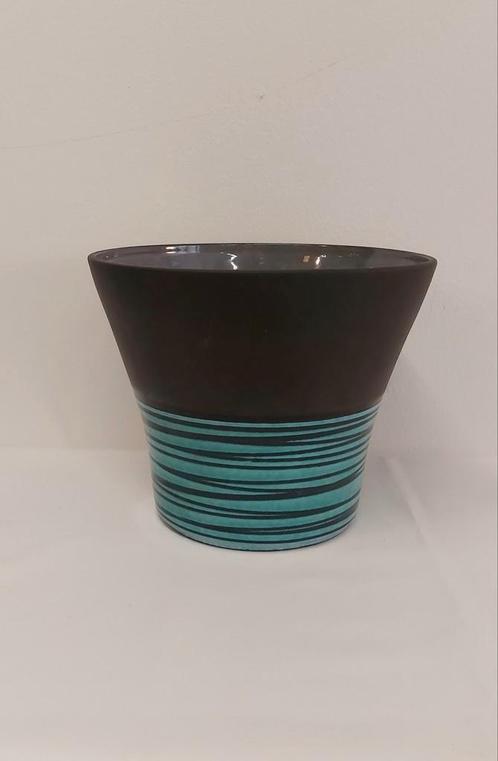 Vintage West-Germany bloempot, Huis en Inrichting, Woonaccessoires | Vazen, Gebruikt, Ophalen of Verzenden