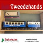 LGB 2146, 3164 G set tandrad locomotief met Personen rijtuig, Ophalen of Verzenden, Zo goed als nieuw, LGB, Gelijkstroom
