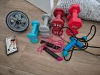 Set gewichten, Sport en Fitness, Ophalen, Zo goed als nieuw