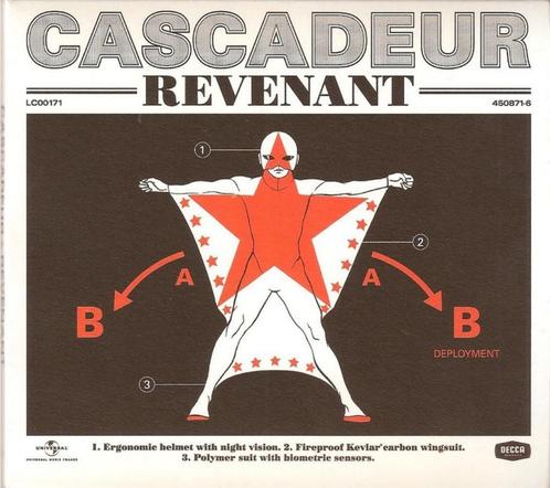 CASCADEUR - REVENANT - DIGIPACK CD ALBUM 2022, Cd's en Dvd's, Cd's | Pop, Zo goed als nieuw, 2000 tot heden, Verzenden