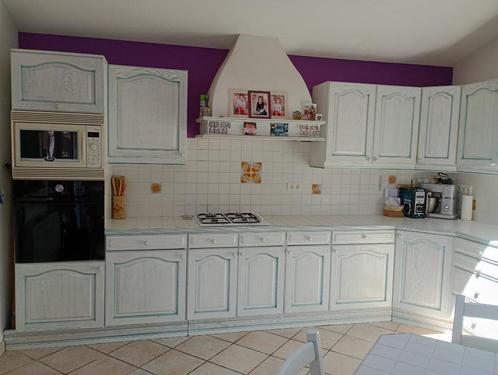 Cuisine, Huis en Inrichting, Keuken | Complete keukens, Gebruikt, Hoekkeuken, Overige kleuren, Overige materialen, Ophalen