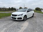 PEUGEOT 308 SW GT LINE  AUTOMAAT TOPSTAAT BENZINE TREKHAAK, Testrit aan huis, 700 kg, Wit, 5 deurs