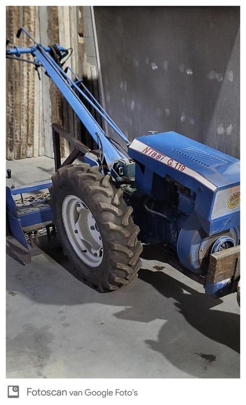 Motoculteur met rotoreg bak frees men ploeg NIBBI, Doe-het-zelf en Bouw, Gereedschap | Freesmachines, Gebruikt, Tuinfrees, Ophalen
