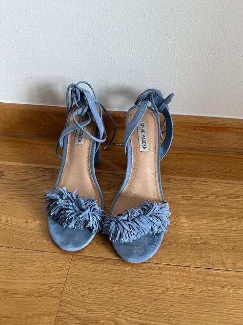 Sandales bleu clair Steve Madden taille 38,5, Vêtements | Femmes, Chaussures, Porté, Sandales et Mûles, Bleu, Enlèvement ou Envoi