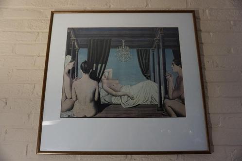 Paul Delvaux 'le lustre' 1952, Antiquités & Art, Art | Lithographies & Sérigraphies, Enlèvement ou Envoi