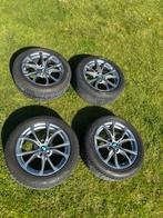 Velgen met winterbanden 5x112 bmw 3 serie 2 serie 4 serie, Ophalen, 17 inch, Winterbanden, Velg(en)