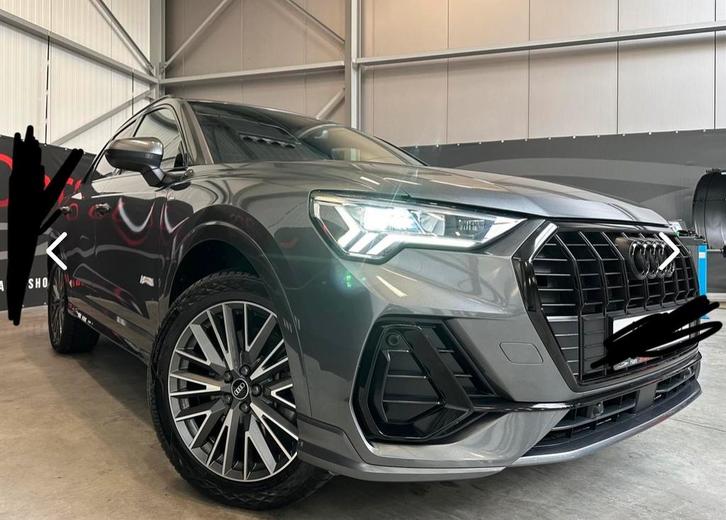 Audi Q3 45 tfsi e hybride, 2022 S-line, Auto's, Audi, Particulier, Q3, ABS, Achteruitrijcamera, Adaptieve lichten, Adaptive Cruise Control