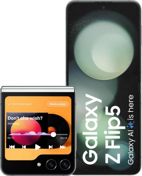 Samsung Galaxy Z Flip5 5G 256GB munt, Telecommunicatie, Mobiele telefoons | Samsung, Zo goed als nieuw, Galaxy Z Flip, 256 GB