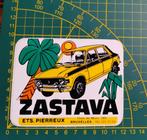 Sticker Yugo Zastava auto jaren '80, Enlèvement ou Envoi